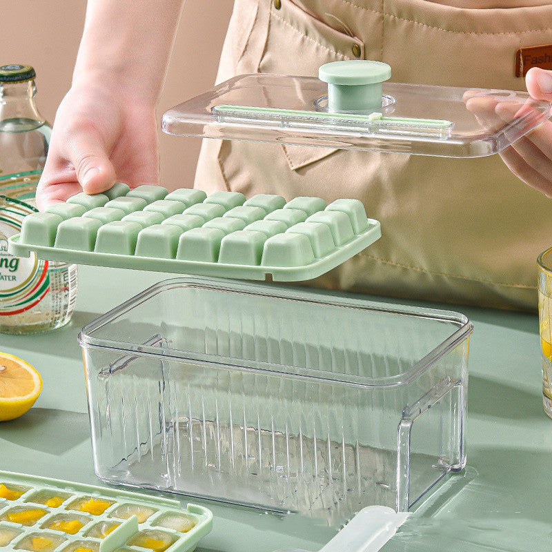 Large Silicone Press Ice Tray