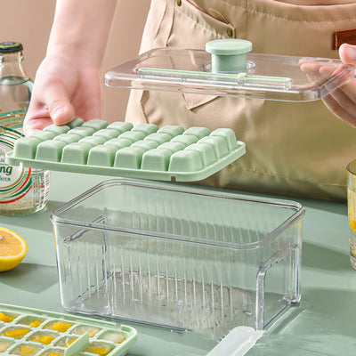 Large Silicone Press Ice Tray