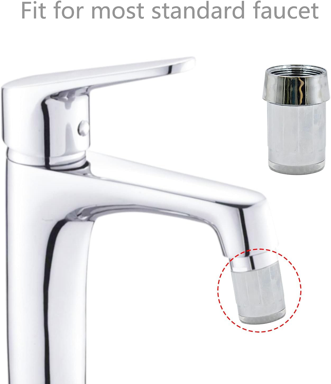 3-Color LED Water Faucet Temperature Sensor 