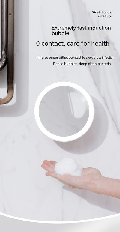 NEW! M1 LED Automatic Soap Dispenser Beauty Mirror