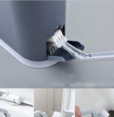 Smart Electric Smart Trash Can With Built in Toilet Brush