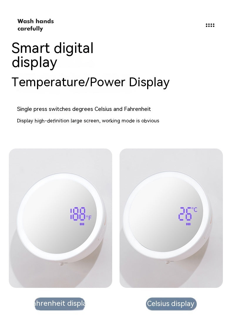 NEW! M1 LED Automatic Soap Dispenser Beauty Mirror