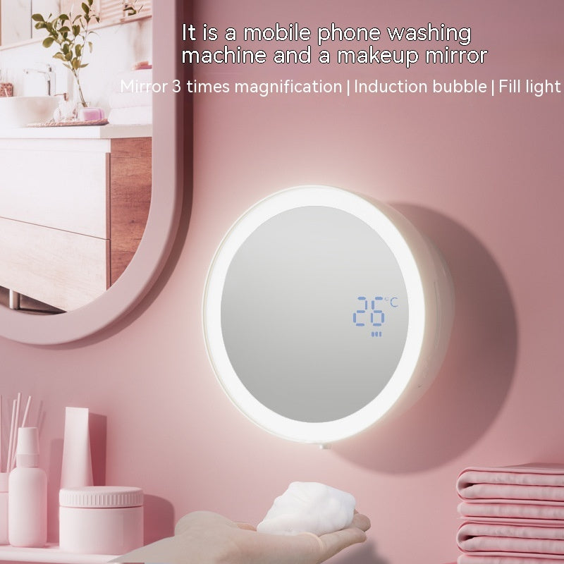 NEW! M1 LED Automatic Soap Dispenser Beauty Mirror