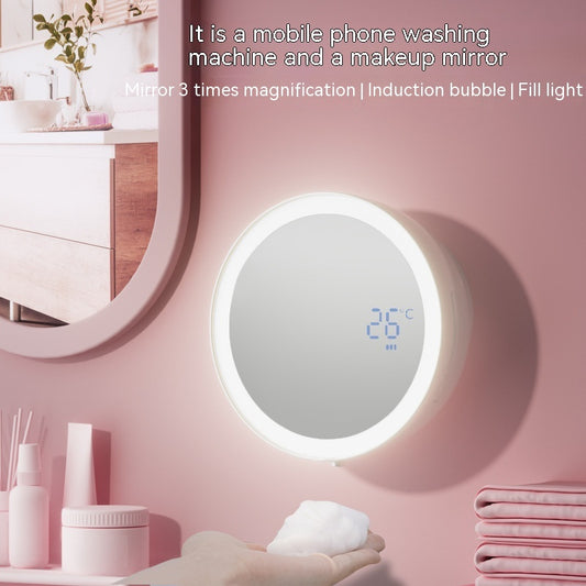 NEW! M1 LED Automatic Soap Dispenser Beauty Mirror