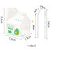 Glass Milk Carton Mug Microwaveable