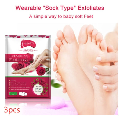 Spa Foot Mask – Exfoliating Peel by ALIVER