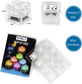 12 Pack Liquid-Activated Multi Color Led Ice Cubes 