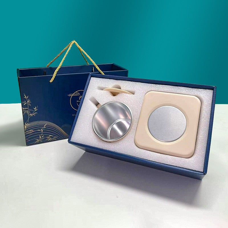 Mini Quick Cooling Cup Beer Beverage Rapid Refrigeration Ice Maker Machine Cold Drink Heating Home Dormitory Food Grade 400Ml Kitchen Gadgets