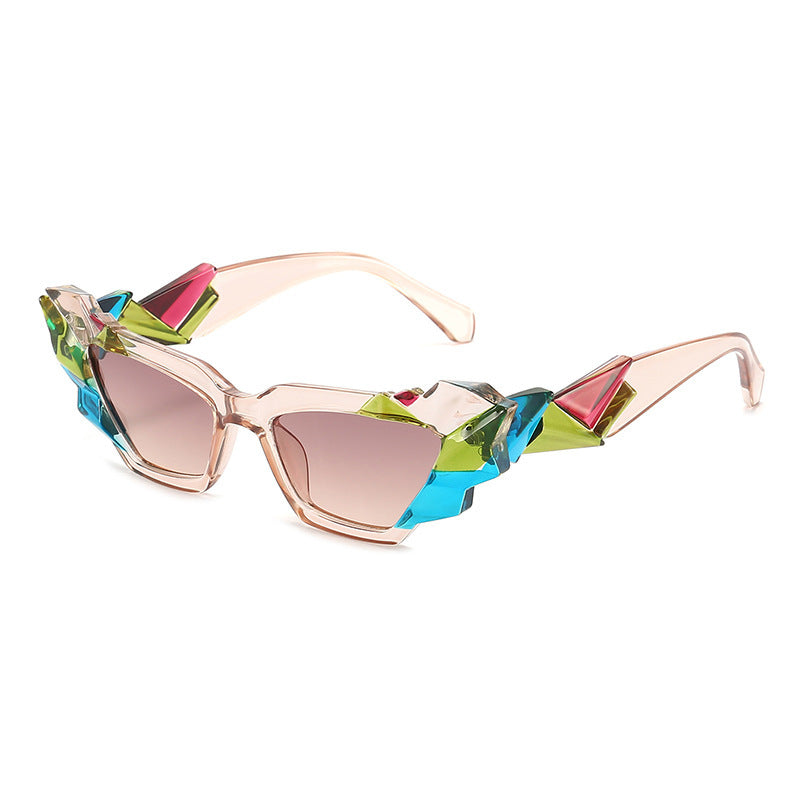 HB Women's Crystalized Fashion Sunglasses
