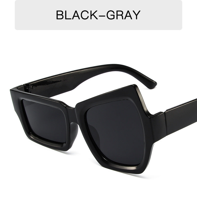 HB Meme Fashion Irregular Sunglasses