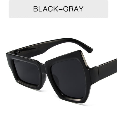 HB Meme Fashion Irregular Sunglasses