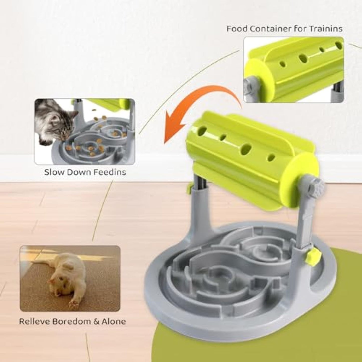 NEW! Interactive Pet Food Puzzle Toy